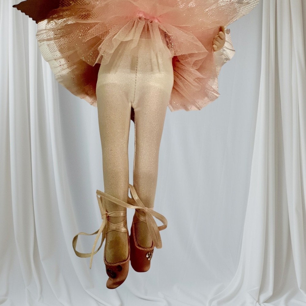 Victorian Rose 1997 Brass Key Porcelain Ballerina 16" Melissa Jane Limited Ed - Picture 10 of 16